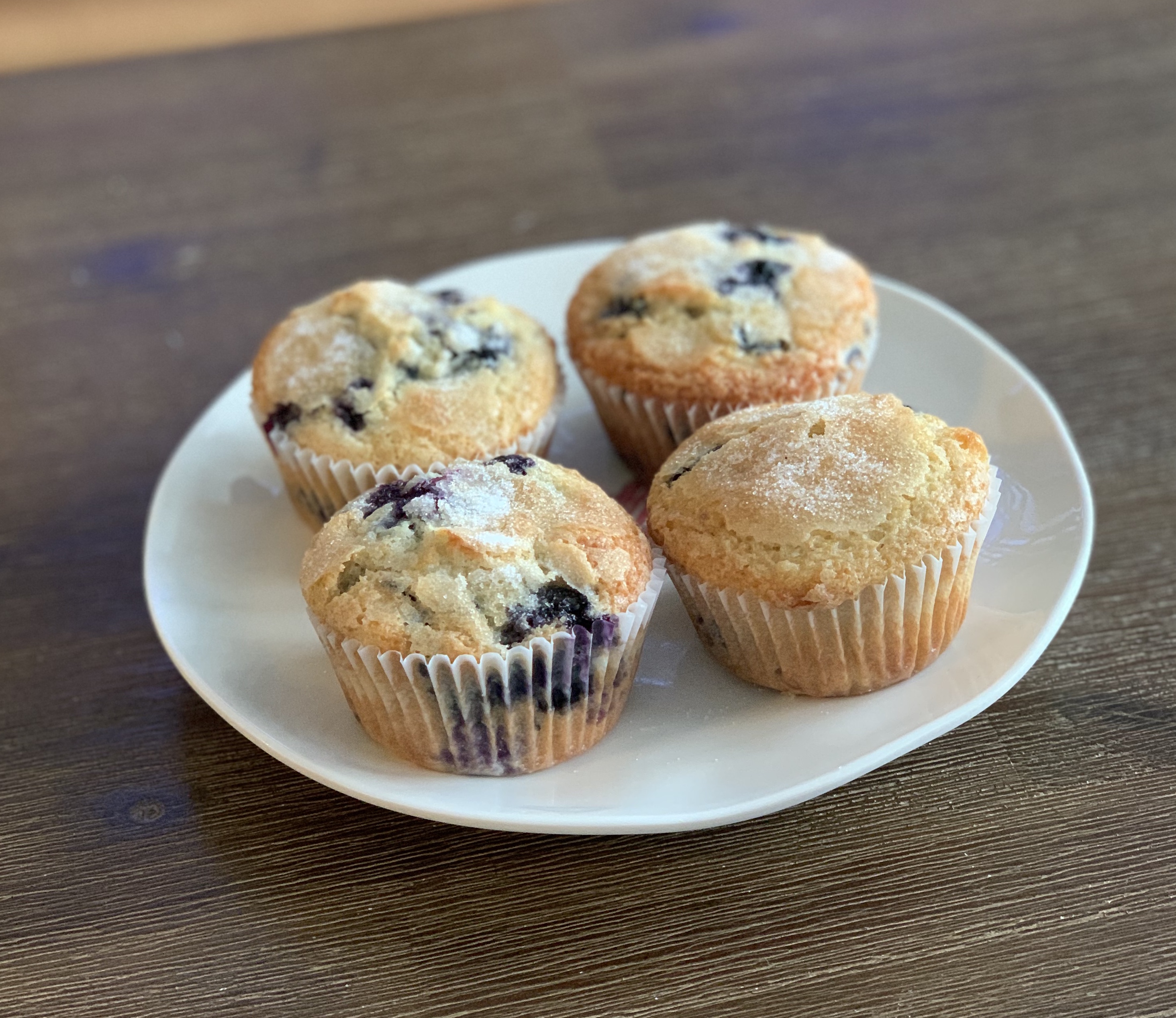 Blueberry muffins